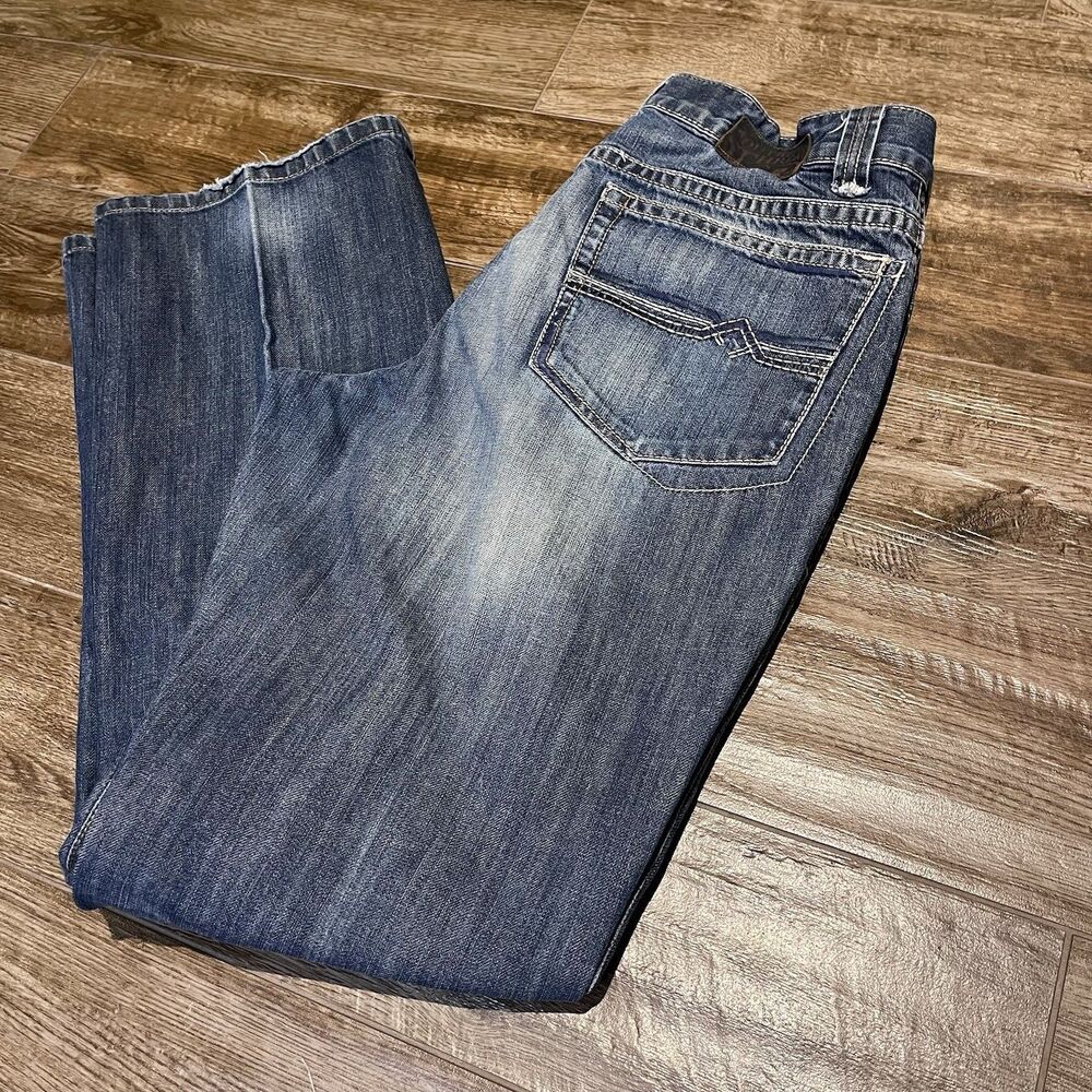 Southern Thread Jeans 32x32.5 Slim Fit Bootcut St/The Bennett Western Cowboy
